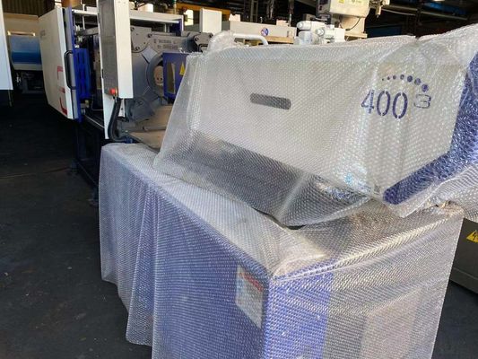 120 Ton Kullanılmış Haiti Kalıplama Makinesi Plastik PVC Boru Tüp Kalıplama Makinesi 13kW