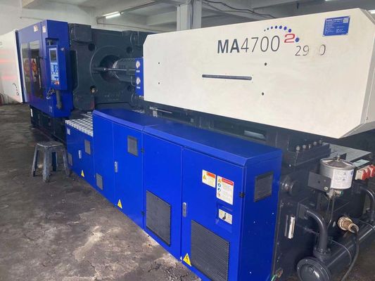 Servo Motorlu Plastik Kullanılmış Haiti Enjeksiyon Makinesi 470 Ton