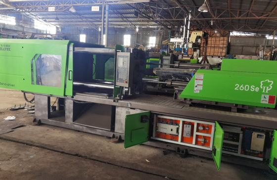 Kullanılan HongKong Donghua 260SE2 Orijinal Servo Motor Otomatik enjeksiyon kalıplama makinesi